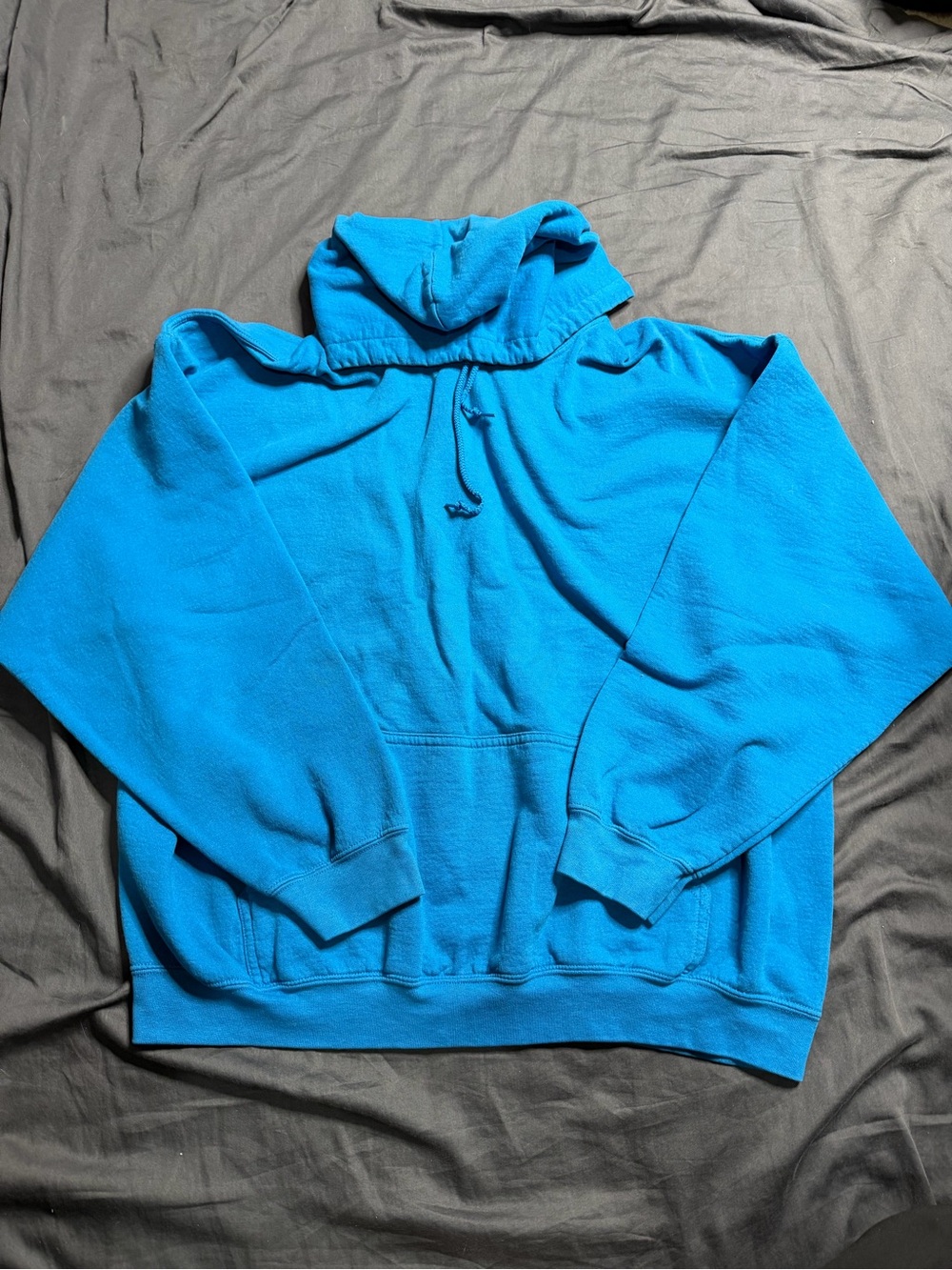 Joe's Jeans Men's Bright Teal Turtleneck Hoodie